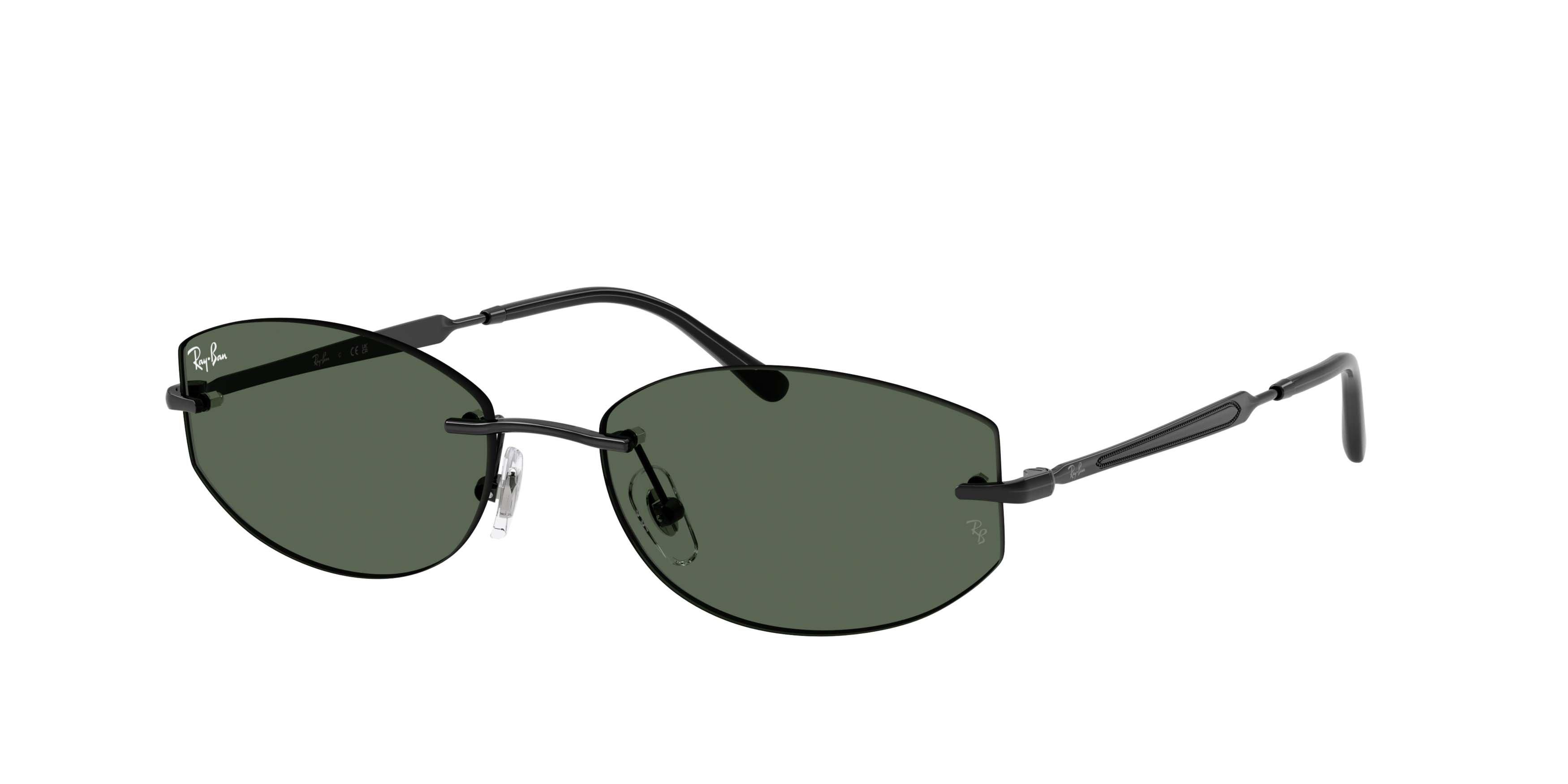 Ray-Ban RB3792 Dark Green Sunglasses - Black - BLACK/GREEN